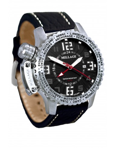 Millage MOSCOW Collection Watch BLK-BLK-LB soldes