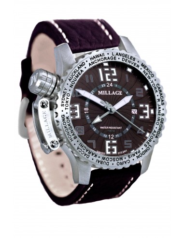 Millage MOSCOW Collection Watch BR-W-BR-LB des créatures d'habitude