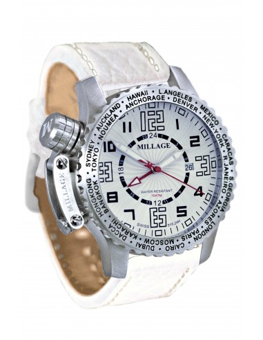 Millage MOSCOW Collection Watch W-BLK-W-LB en ligne